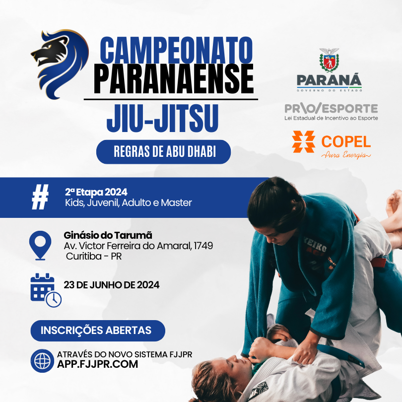 2ª Etapa Campeonato Paranaense de Jiu-Jitsu 2024