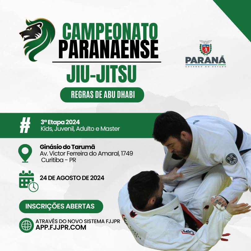 3ª Etapa Campeonato Paranaense de Jiu-Jitsu 2024